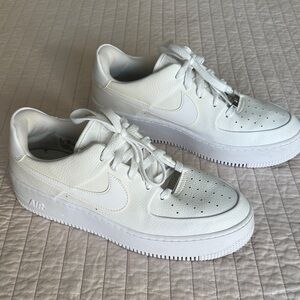 Nike Air Force 1 Low Sage Platform W11 Great Condition